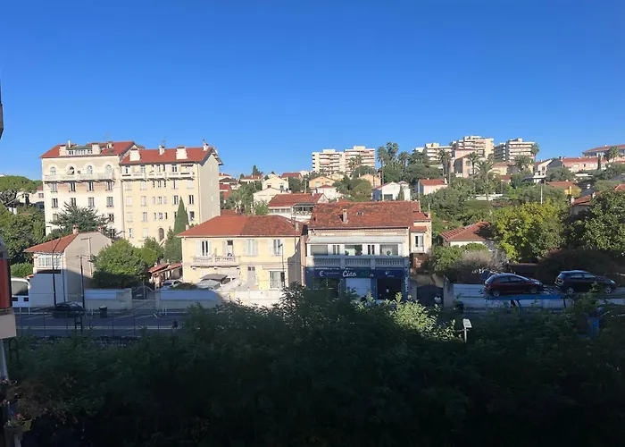 Апартаменты Magnifique Cosy, A Juan Les Pins Avec Parking Антиб